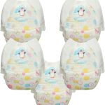 Healifty Diaper 5PCS Swim Diapers Disposable Little Swimmers Baby Diapers Swimming Pool Water Nappy Pants for Baby - Size XXL Swimming Trunks